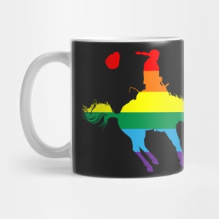 Bronco Rider 2: Pride Flag Mug